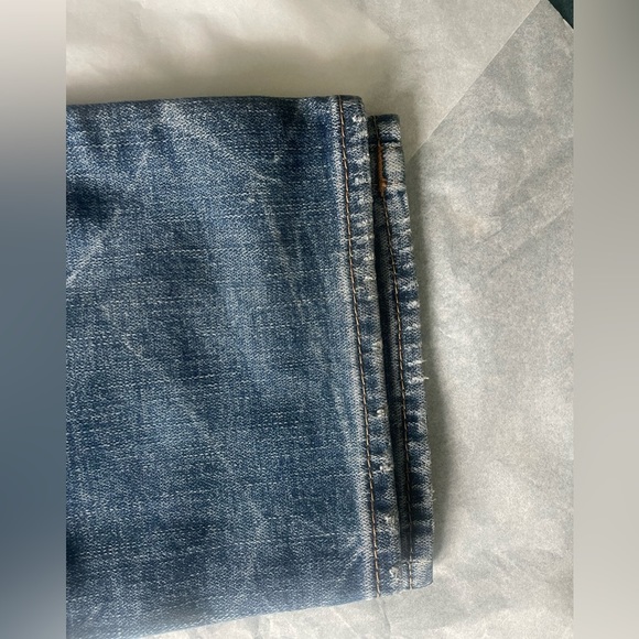 True Religion Skinny Flap Red Orange Men’s Skinny Denim Jeans 👖 - Picture 7 of 8